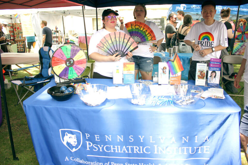 PPI staff at the Pride Festival of Central PA