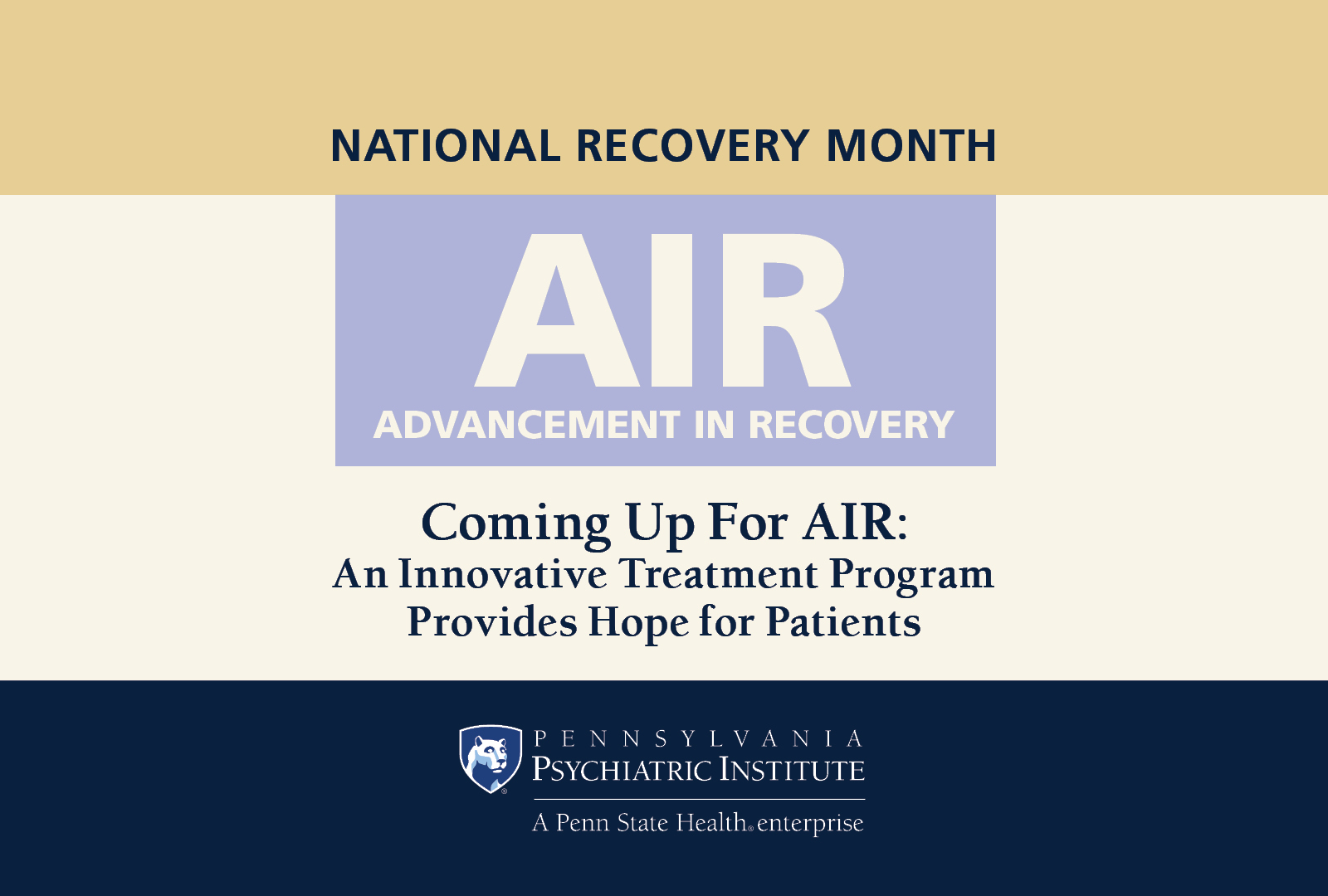 Coming Up For AIR: An Innovative Treatment Program Provides Hope for Patients