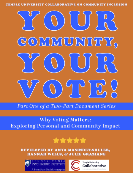 Your Community, Your Vote! Why Voting Matters